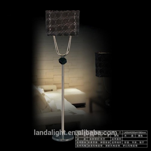 Black High Quality Hotel Metal Floor Lamp