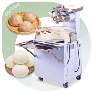 Automatic Round Disc Press Pizza Ball Maker: Cube Divider and Dough Cutter