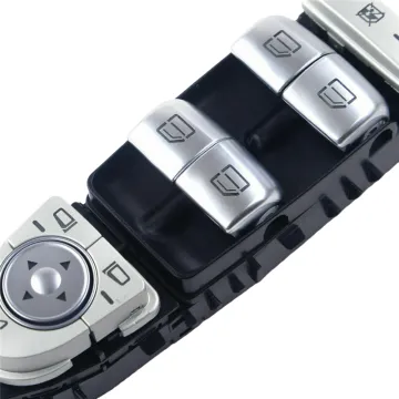 New ABS Plastic Electric Window Triple Switch Button for Mercedes-Benz W205 S205 X253 C253 GLC