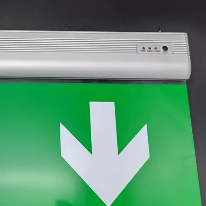 Factory Direct Safety Evacuation Indicator Acrylic LED Emergency Exit Lighting