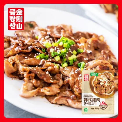 Korean style stir-fried pork