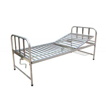 Harga tempat tidur rumah sakit stainless steel manual