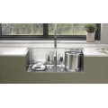 33 Inch Handmade Double Basin Kitchen Sink