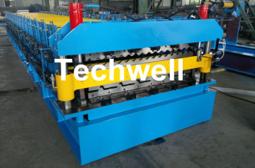 Double layer roll forming machine for ibr & corrugated sheets