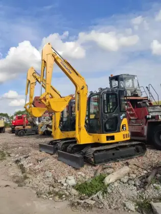 Used Komatsu PC55MR Excavators for Sale: Original Japanese Engineering Construction Machinery