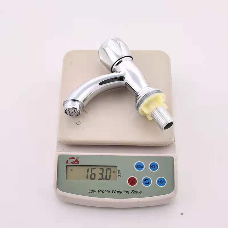 Single cold basin faucet