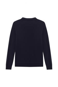Men's Knitted Front Pocket Button Cardigan