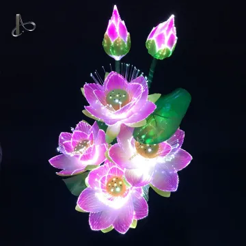 Wholesale LED Flower Fiber Optic Lights - Decorative Indoor Flowers