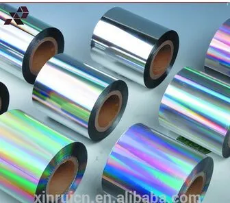 transparent holographic lamination film