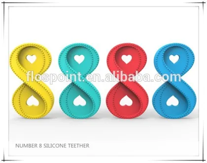 China Professional Factory Silicone Twisty Figure 8 Teether
