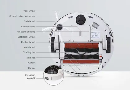Smart Automatic Robotic Vacuum Cleaner, Robotic Cleaner,robot vacuum cleaner