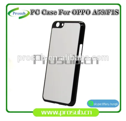 2d sublimation PC plastic blank smartphone case cover for Prosub-OPPO A59/OPPO F1S