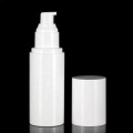 travel white plastic lotion pump bottle