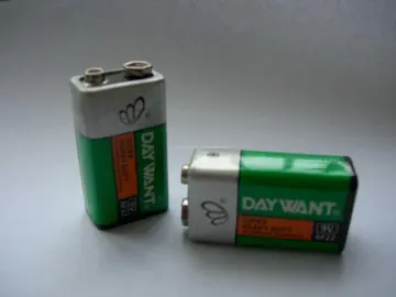 9V 6F22 PVC Jacket carbon battery Dry battery