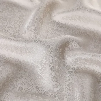 Floral Silk Jacquar Yarn Dyed  silk  fabric  Tulle Suro  fabric  peony  four twist custoJapanese Kimono Silk Fabric