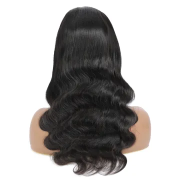 YS 100% Natural Human Hair Wigs for Black Women, HD Front Lace Wig Human Hair, 100% Virgin Brazilian Human Hair Lace Front Wig