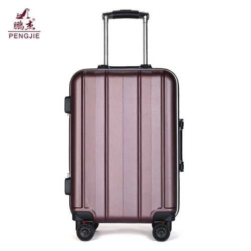 Hard case traveling troli ABS bagasi kabin