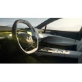 New mid-size pure electric coupe Lotus Emeya Yellow