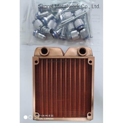 water cooler of machining red copper heatsinks