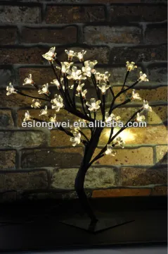 LED cherry blossom Tree lights -48LED,H:45c m,Flower Tree Lights