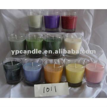 Soy Wax Candle in glass cup