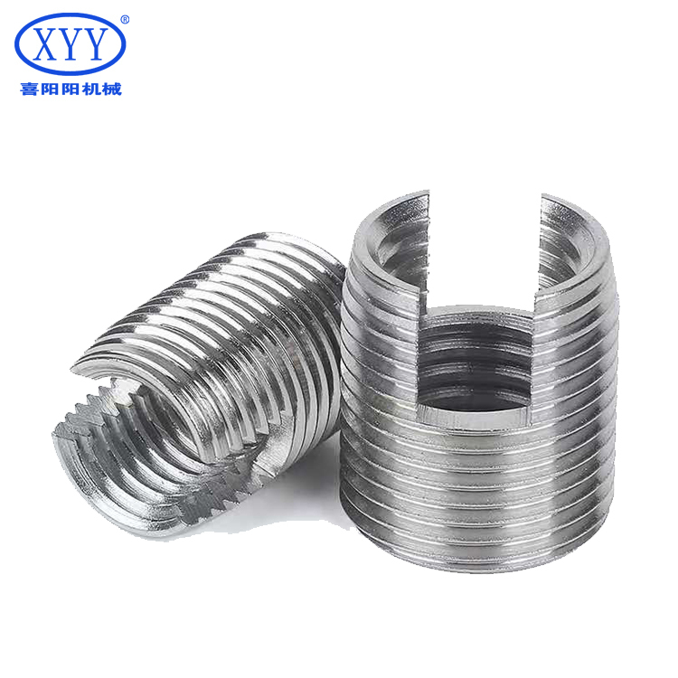 M12 Self-Tapping Thread Insert Nut Alloy Steel Aluminum Plastic