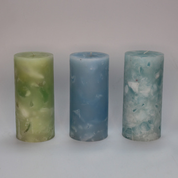 High End Marbling Wax Candles