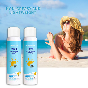 Spray per la crema solare biologica all'ingrosso all'ingrosso - Misteia di raffreddamento per uomini e donne.