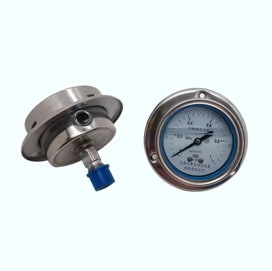 0-1MPa Industrial Liquid Gas High Pressure Manometer Gauge, 60mm