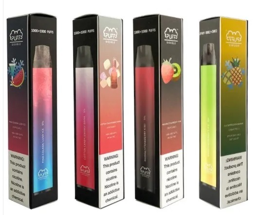 USA Phổ biến Double Taste 2000 & Puffs E-Cigarette Puff Plus