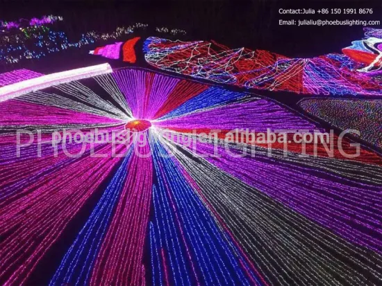 light curtain for wedding 220V led string light