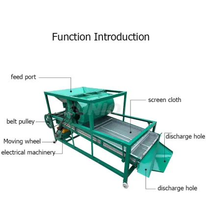 Sesame Seed and Cereal Grains Air Screening Machine for Cleaning and Separating Wheat