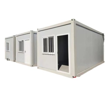 Maison de conteneurs en acier extensible de 40 pieds pour le restaurant et à domicile
