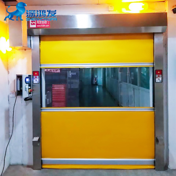 For clean room PVC high speed rolling door