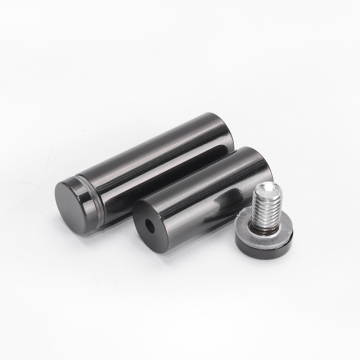 Carbon Steel Zinc Plated Cabinet Door Knob Base Mount 1 Inch Hex Standoffs