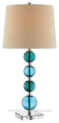Headboard table lamp modern for hotel crystal table lamp