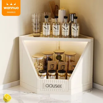 2/3/4 Layer Trolley Storage Cabinet for Bedroom and Living Room