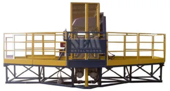 Single Mast Climbers With 100m Height , Scp200 Painted / Powder Coated