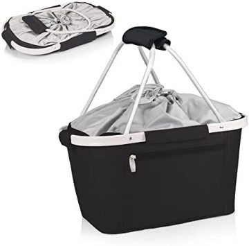 Collapsible Metro Shopping Storage Box - Utility Tote Cooler Basket