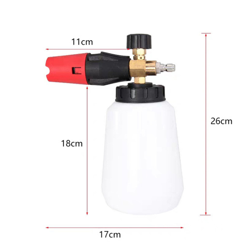 Pistola de espuma de pressão do pulverizador de sabão para lavagem de pressão