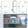 Motor e controlador de porta de alta velocidade da indústria de 220V