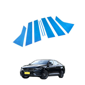 2020 Geely 서문 창 트림 용 OEM 자동차 스테인레스 스틸 크롬 외부 액세서리
