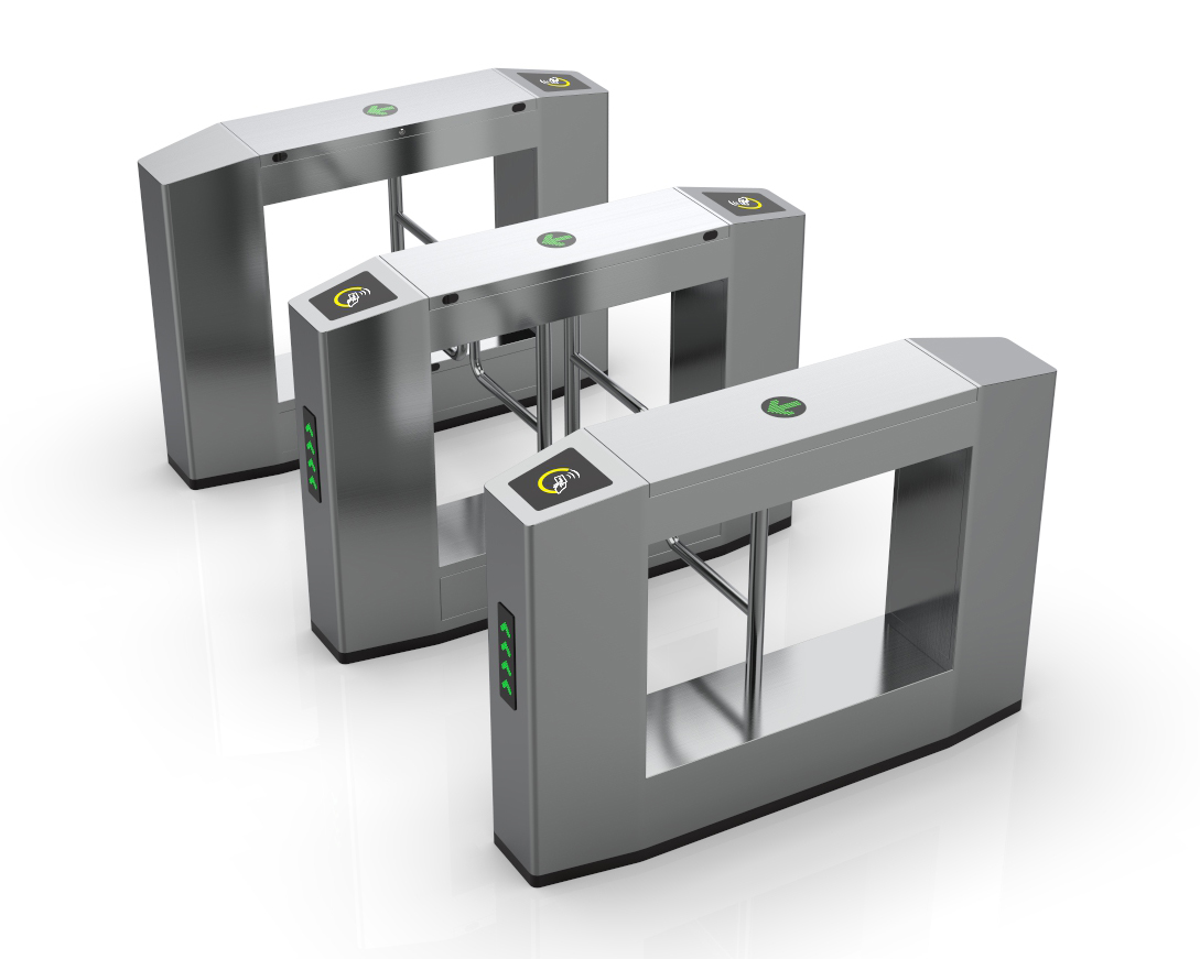 Automatic Wide Swing Turnstile Gate