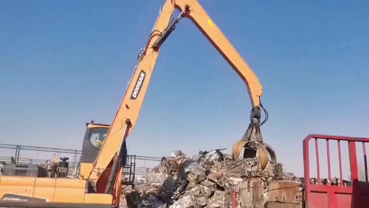 Heavy-Duty Orange Peel Grapple for Excavators