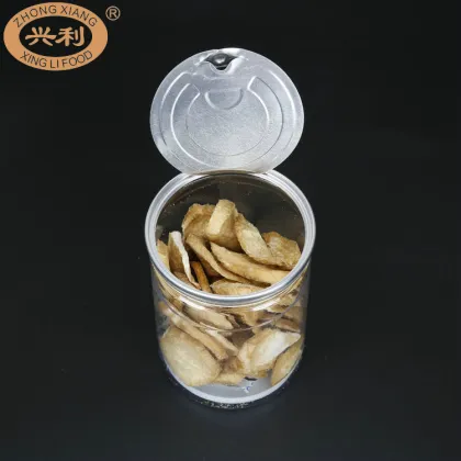 Tasty Crisp Low Temperature Fried King Oyster Mushroom Snacks