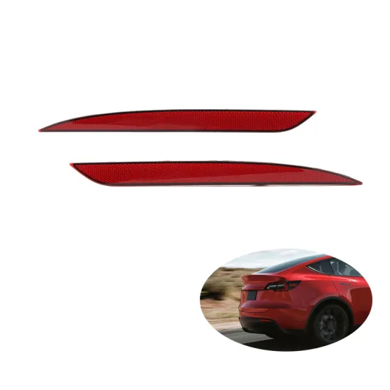 Tesla Model Y/3 2019-2022 Rear Bumper Reflector Tail Light Accessories 1495818-00-C 1495817-00-C