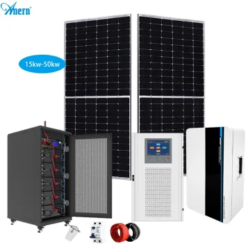 Anern 40kVA Off-Grid Solar and Wind Power System