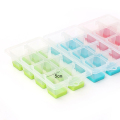 Easy-Release TPR &amp; Flexible 8 Square Ice Cube Tray