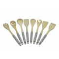 Ensemble d&#39;outils de cuisine en bois 8pcs