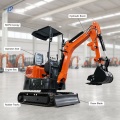 Hızlı Ataşman Değiştiricili Kompakt 1,2 Tonluk Mini Ekskavatör
